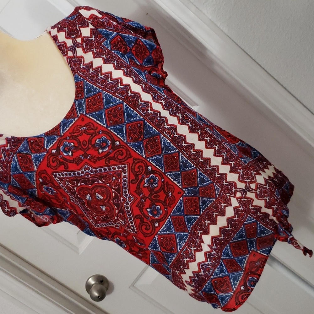 Lucky Brand Paisley Top